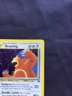 Pokemon Cards: Neo Discovery Rare Holo: Ursaring 15/75 - Image 4