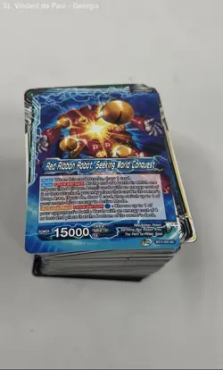 Huge Lot of Dragon Ball Z DBZ Trading Cards LP-NM Condition Holo Non-Holo Look! - Image 5