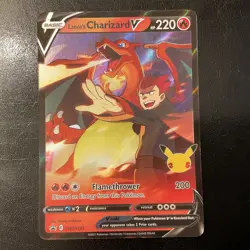Pokemon TCG Lance's Charizard V SWSH133 SWSH: Sword & Shield Promo Cards Holo NM - Image 1
