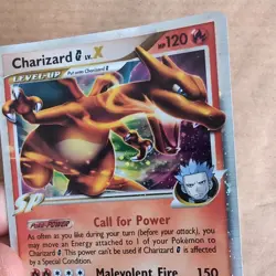 Pokemon TCG Charizard G LV x DP45 Black Star Promo Holo Card - Image 2