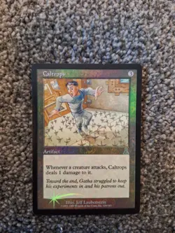 Caltrops Urza's Destiny FOIL Magic The Gathering Card Rare - Image 1