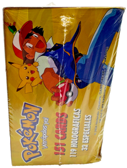 New Cards Pokemon Stained Glass Crystal Card Coll VOL 2 box 25 Sealed Packs Peru - Image 3