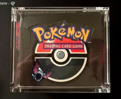 EMPTY 1st Edition Team Rocket Pokemon Card Booster Box Pack - Image 1