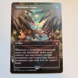 Magic the Gathering - Cloudstone Curio (Anime Borderless) Ravnica Remastered NM - Image 1