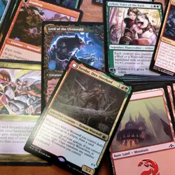 Magic Commander Deck MTG 100 - *WEREWOLF Flipout Double Sided WOLVES Tribal Fun* - Image 1