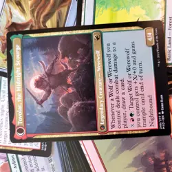 Magic Commander Deck MTG 100 - *WEREWOLF Flipout Double Sided WOLVES Tribal Fun* - Image 2