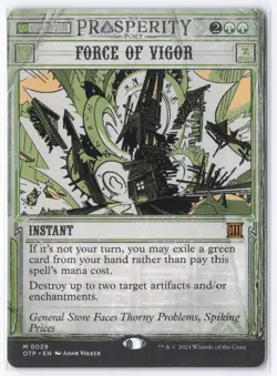 Force of Vigor M Outlaws of Thunder Junction: Breaking News 29 NM - Image 1