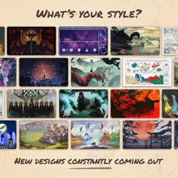 Dark Lord (Stitched) - MTG Playmat by Anato Finnstark - Compatible with Magic - Image 5