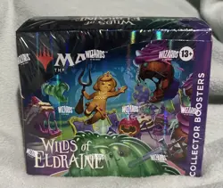Magic the Gathering Wilds of Eldraine Collector Booster Box Sealed - Image 1
