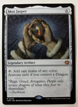 Mox Jasper Tarkir: Dragonstorm Regular. Mythic Rare! Must Have! - Image 1