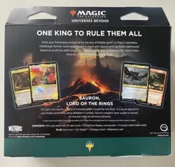 MTG The Hosts Of Mordor LOTR Commander Deck *New Sealed* Lord Of The Rings - Image 2