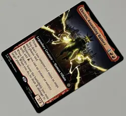 MTG Marvel’s Spider-Man Electro Legendary Creature RARE REGULAR #0260 - Image 3