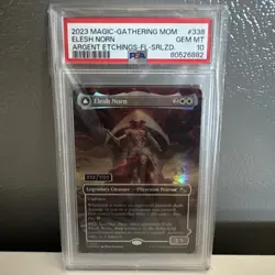 Elesh Norn March of the Machine MTG #338 Foil Serialized 333/500 PSA 10 - Image 2