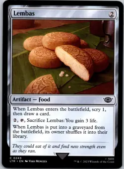 Magic The Gathering Lembas 243 Lord Of The Rings - Image 1