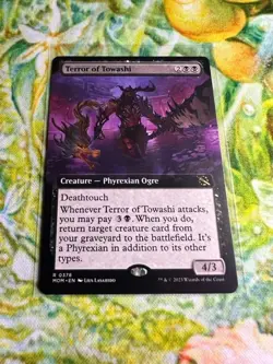 Terror of Towashi (Extended Art) MTG: MOM *Pack Fresh* - Image 1