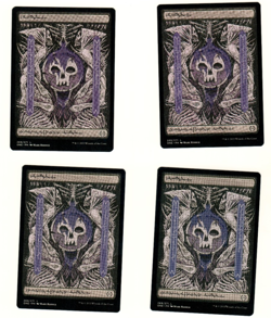 Set Of 4 MTG Swamp 269 Full Art Phyrexia All Will Be One Magic The Gathering - Image 3