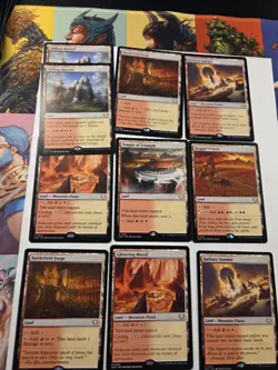 Magic the Gathering non-basic Lands Final Fantasy edge of eternities Commander - Image 2