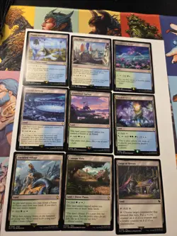 Magic the Gathering non-basic Lands Final Fantasy edge of eternities Commander - Image 4