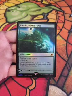 Evendo, Waking Haven Edge of Eternities Foil MTG NM - Image 1
