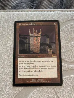 Grim Monolith Urza's Legacy Regular - Image 1