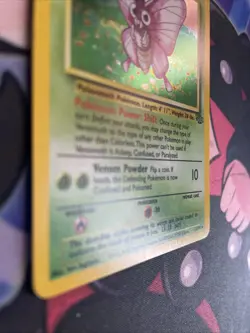 1999 Pokemon TCG Jungle Unlimited Holo #13/64 Venomoth Holographic LP++ - Image 5