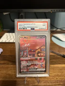 Pokemon Mew EX TCG 151 Promo Card SVP053, Black, Star, PSA 9 - Image 2