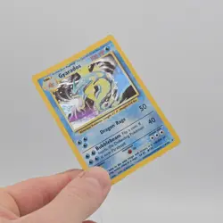 Gyarados Holo 6/102 Base Set Pokemon TCG 1999 WOTC Vintage Heavy Play - Image 4