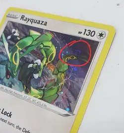 🌀 Rayquaza SWSH029 Cosmos Holo Pokemon Promo Swirl NM/M Unplayed Pack Fresh - Image 3