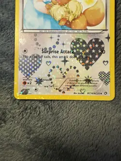 Eevee Rc14/Rc25 Legendary Treasures: Radiant Collection Holo Near Mint Pokemon - Image 4