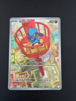2025 Pokemon Riolu Mega Evolution Black Star Promo #010 - Image 1