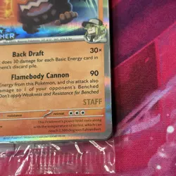 Pokemon TCG Journey Together STAFF STAMPED Pre Release Promo Pack Pokemon - Image 2