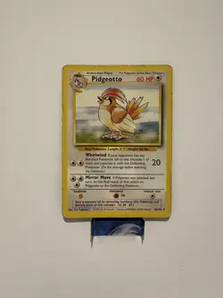Pokemon TGC Pidgeotto Base Set 22/102 Non Holo Rare 1999 MP Condition - Image 1