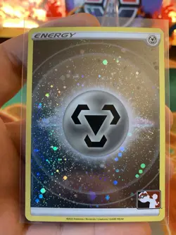 2023 Play! Pokemon Prize Pack Series 3 Metal Energy Cosmos Holo - NM - Image 2