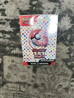 Pokemon TCG Scarlet & Violet 151 Booster Bundle Sealed New (6 packs) - Image 1