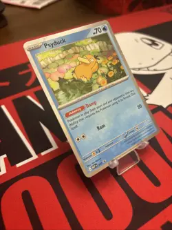 Pokemon TCG Psyduck Mega Evolutions Black Star Promo 007 Near Mint - Image 2