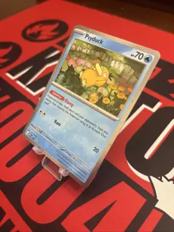 Pokemon TCG Psyduck Mega Evolutions Black Star Promo 007 Near Mint - Image 3