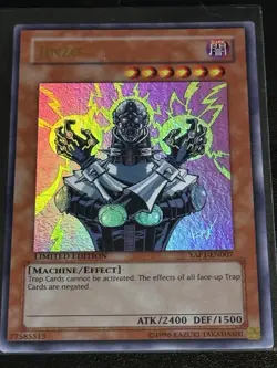 Yu-Gi-Oh! TCG Jinzo Anniversary Pack YAP1-EN007 Limited Edition Ultra Rare - Image 1