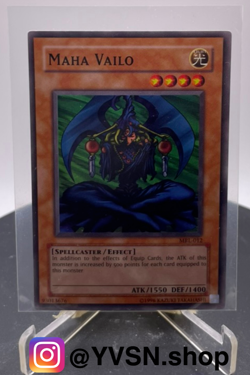 Yugioh! Maha Vailo MRL-012 Super Rare Unlimited *see description* - Image 1