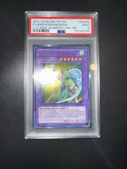 YU GI OH PSA 9 ELEMENTAL HERO FLAME WINGMAN LCGX-EN045 LC2:DUEL ACADEMY YRS.MP - Image 3