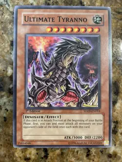 Yugioh! Ultimate Tyranno - SD09-EN014 - Common - 1st Edition Near Mint, English - Image 1
