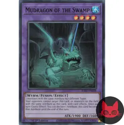 Yugioh Mudragon of the Swamp RA01-EN028 Super Rare 1st Edition NM - Image 1
