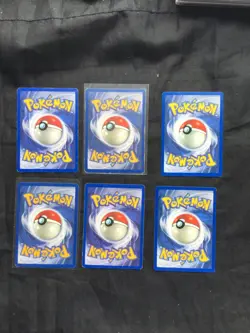 Pokemon Cards: Base Set 11 Card Non-Holo Lot - Image 2