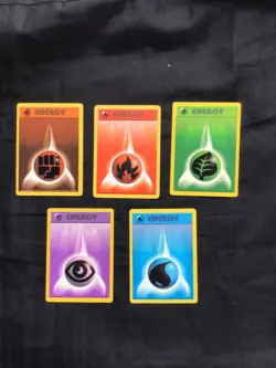 Pokemon Cards: Base Set 11 Card Non-Holo Lot - Image 3
