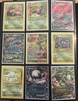 Pokemon binder with pokemon cards and box with bulk cards - Image 2