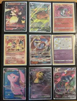 Pokemon binder with pokemon cards and box with bulk cards - Image 3