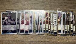 One Piece Blue Card Lot, Japanese, Alt Arts & Holos, Plus Stack Of Holo Bulk - Image 4