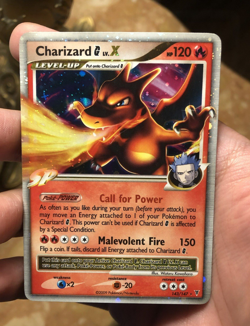 Pokemon TCG 2009 Charizard G LV.X Holo Card 143/147 Supreme Victors Rare LP/NM - Image 1