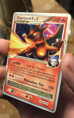 Pokemon TCG 2009 Charizard G LV.X Holo Card 143/147 Supreme Victors Rare LP/NM - Image 2