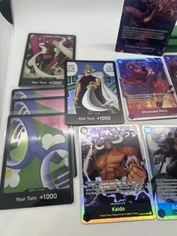 One Piece Foil-Card Lot Mostly SR , Then DON!! Cards. Hits: op12-073 / Op10-071 - Image 5