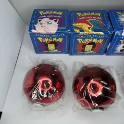 SEALED Pokemon 23K Gold Plated Cards Limited Edition Set of 6 Burger King 1999 - Image 2